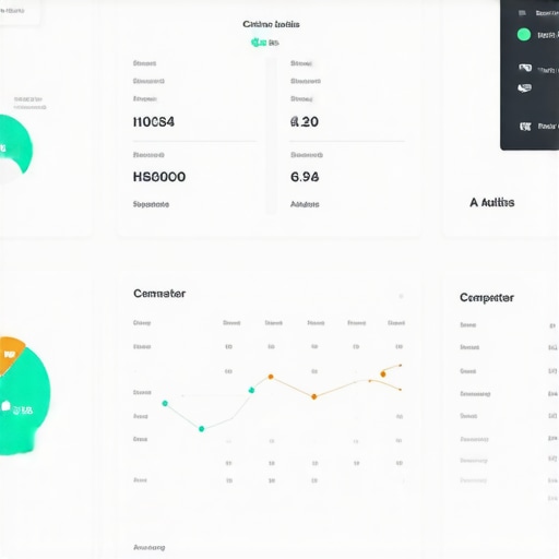 Screenshot of a local SEO analytics dashboard with charts and metrics.