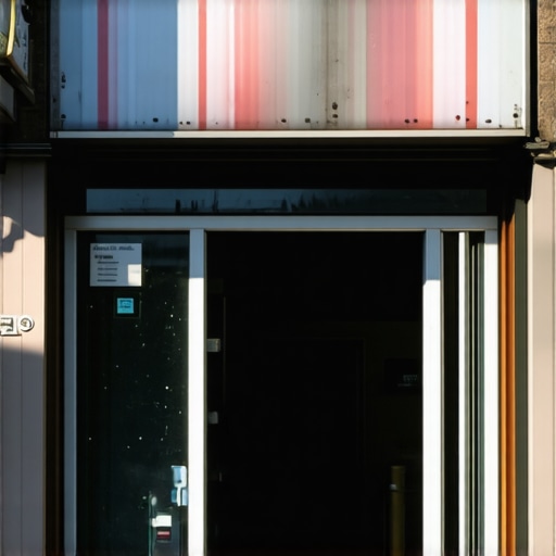 Effective Local Business Storefront A bright, inviting storefront of a local business with clear signs and well-maintained exterior.