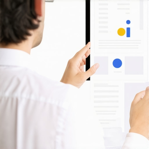 Person analyzing Google Maps and local SEO data on a computer