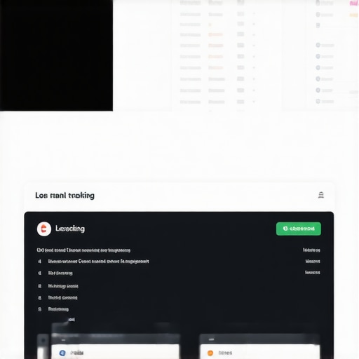 Screenshot of software tools tracking local search rankings and reviews
