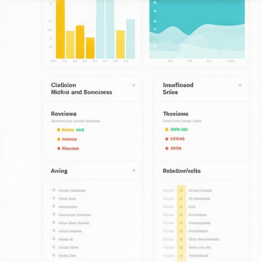 Screenshot displaying local SEO analytics dashboard, emphasizing citation and review metrics.