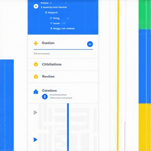Illustration showing local SEO tactics for improving Google Maps visibility in 2026.